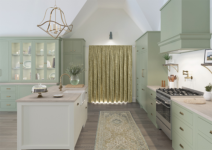 Caen Chenille, Golden Brown - Made to Measure Curtains - Image 15